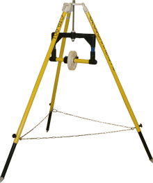 Picture of the tripod GTP-901 for borehole surveys