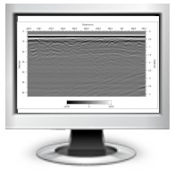 Image of Akula 9000 data with pipes
