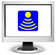 Geoscanners AB Logo on screen